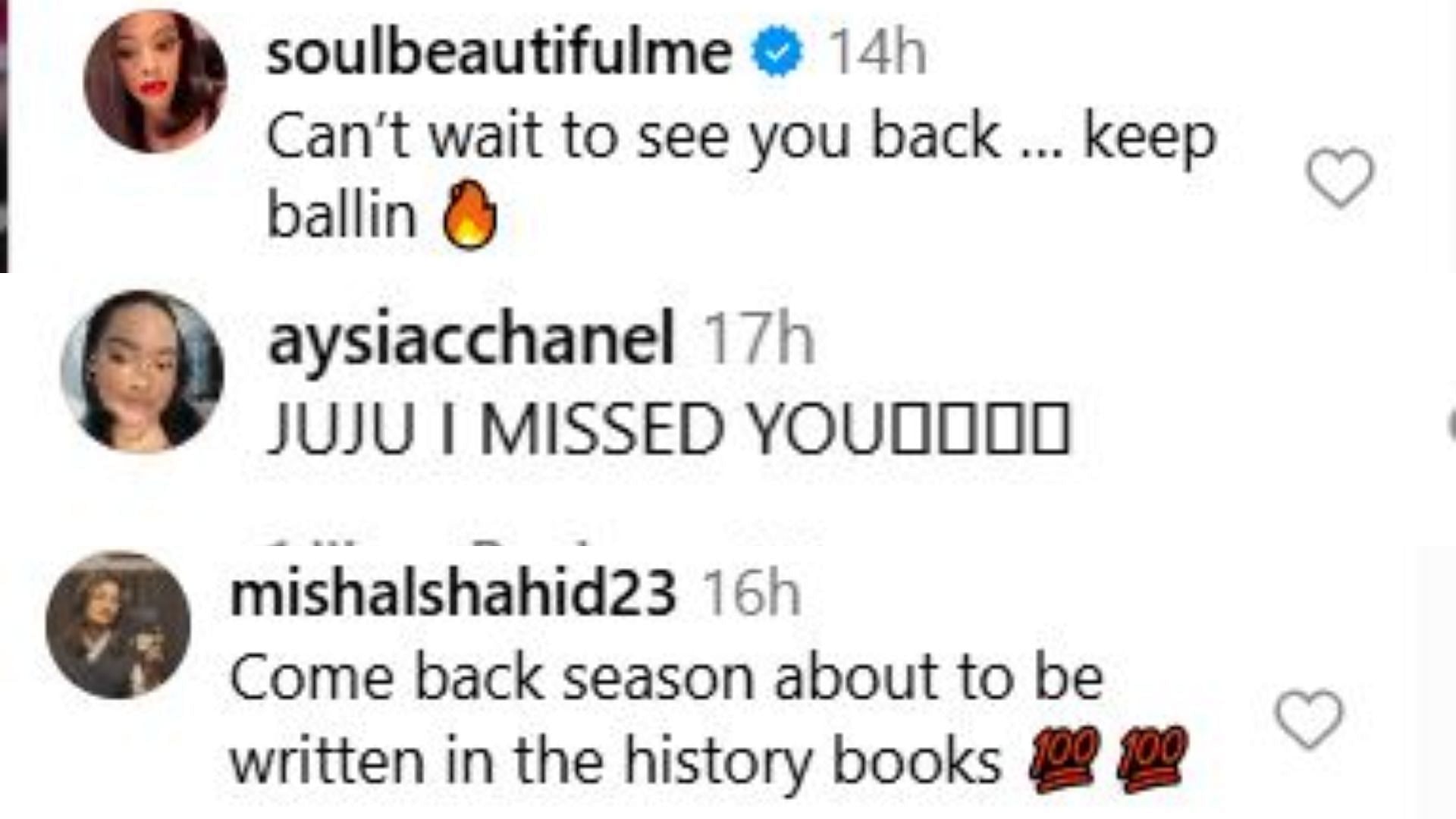 Fans react as ailing JuJu Watkins posts wholesome snaps from sophomore season. Credit: IG/@jujubballin